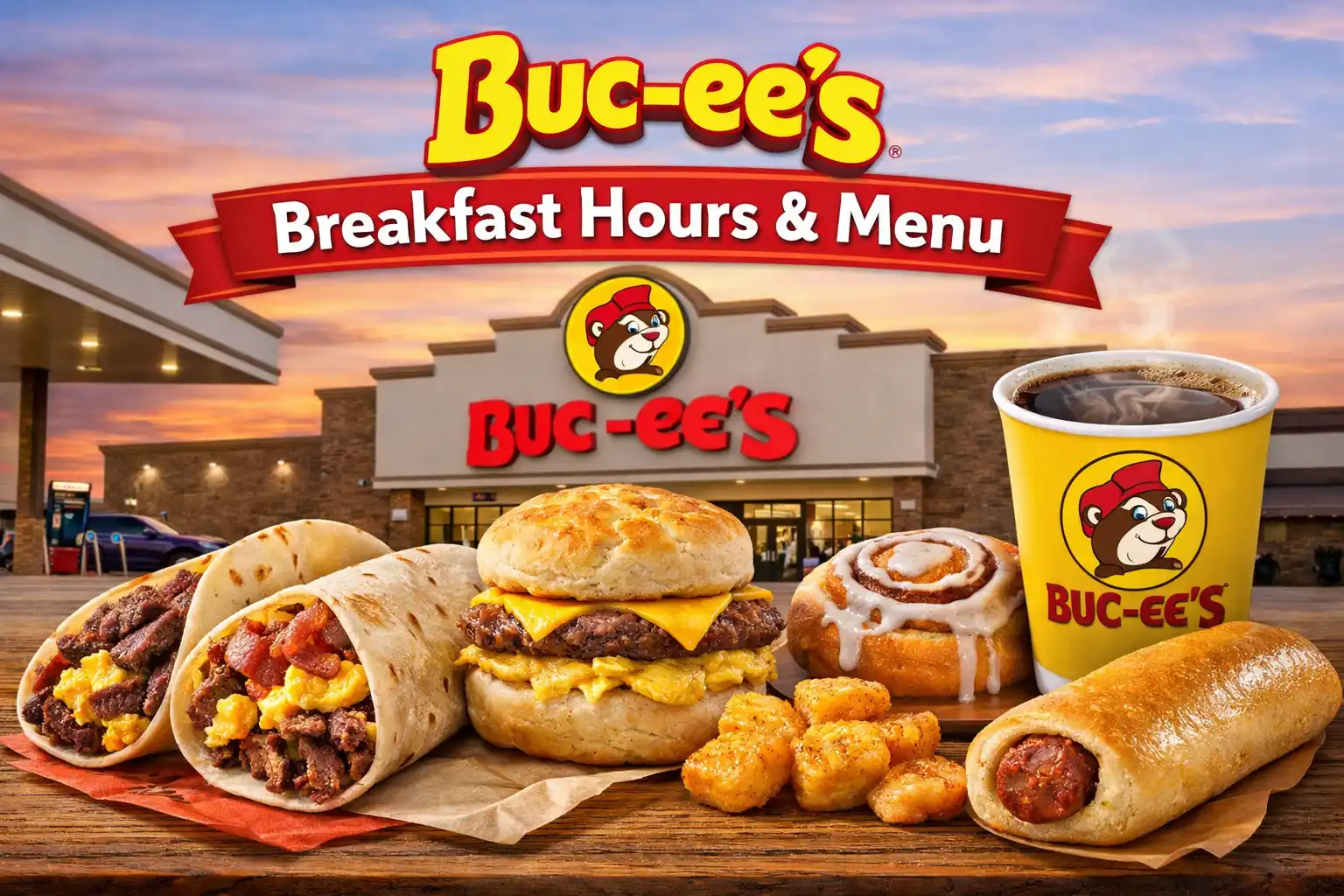 Buc ee’s Breakfast hours