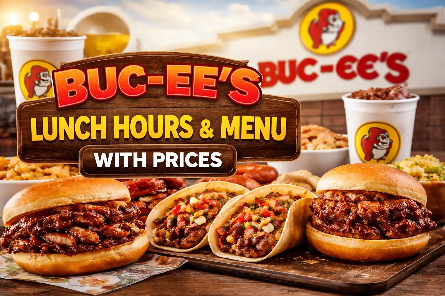 Buc ee’s Lunch Hours and Menu