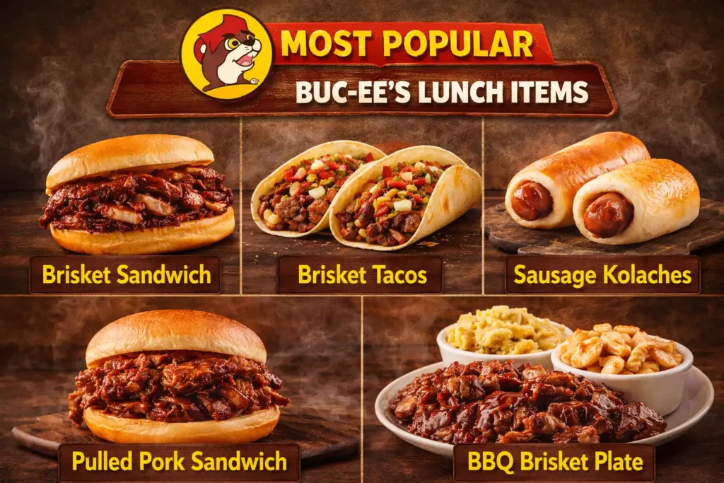 Buc ee’s Lunch Menu