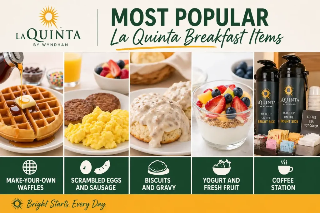La Quinta breakfast menu prices