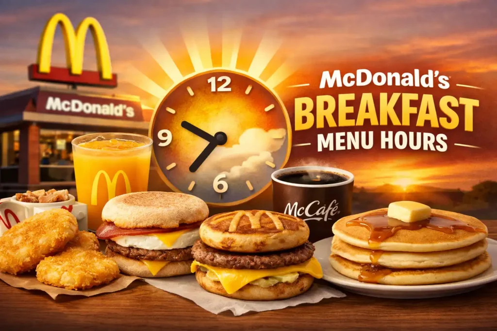 Mcdonalds Breakfast Menu Hours