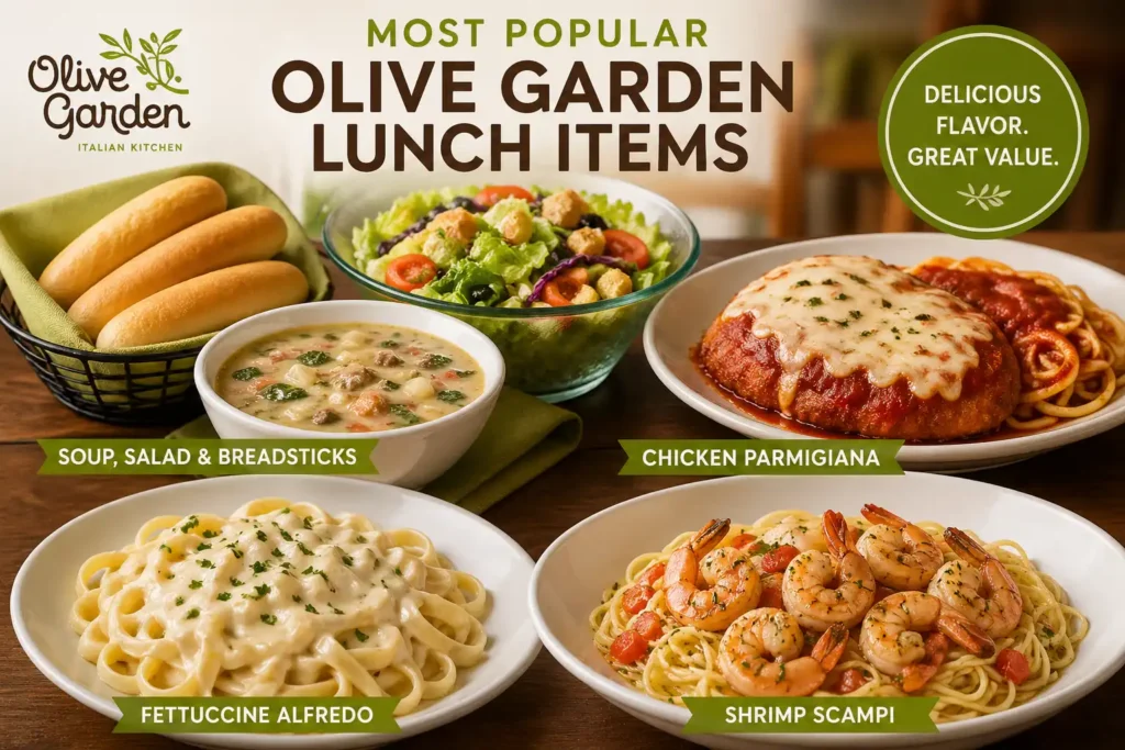 Olive Garden Lunch Menu