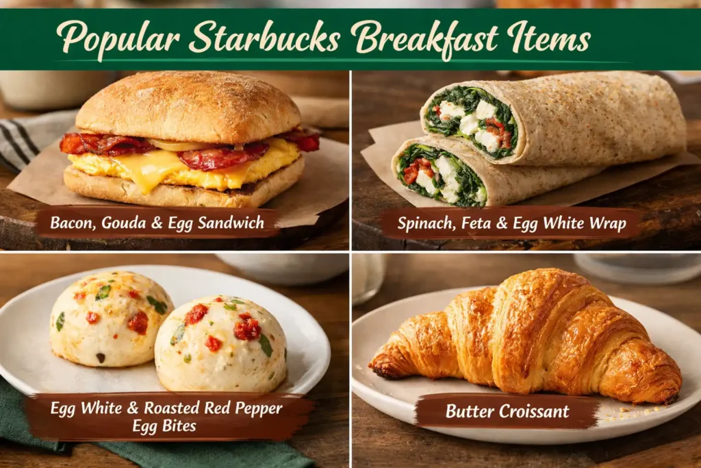 Starbucks Breakfast Menu