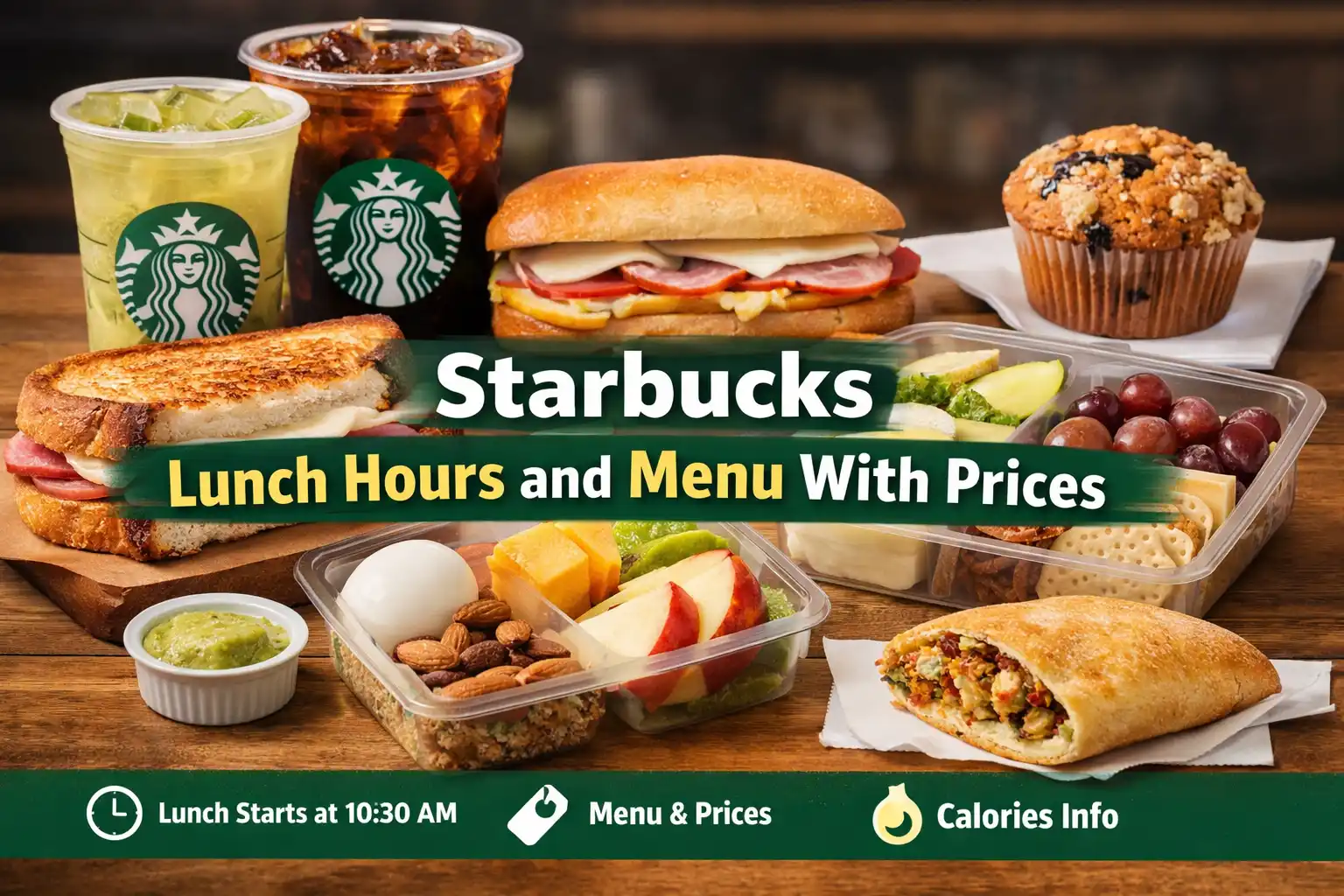 Starbucks lunch Hours