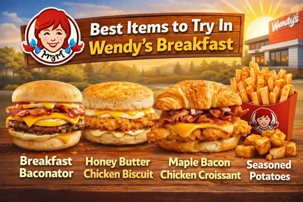 Wendys breakfast menu hours
