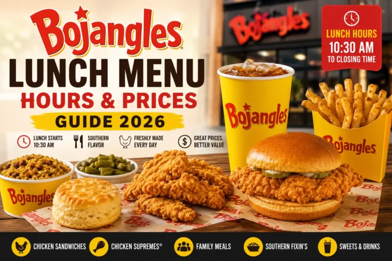 Bojangles Lunch Hours