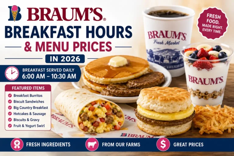 Braums Breakfast Hours