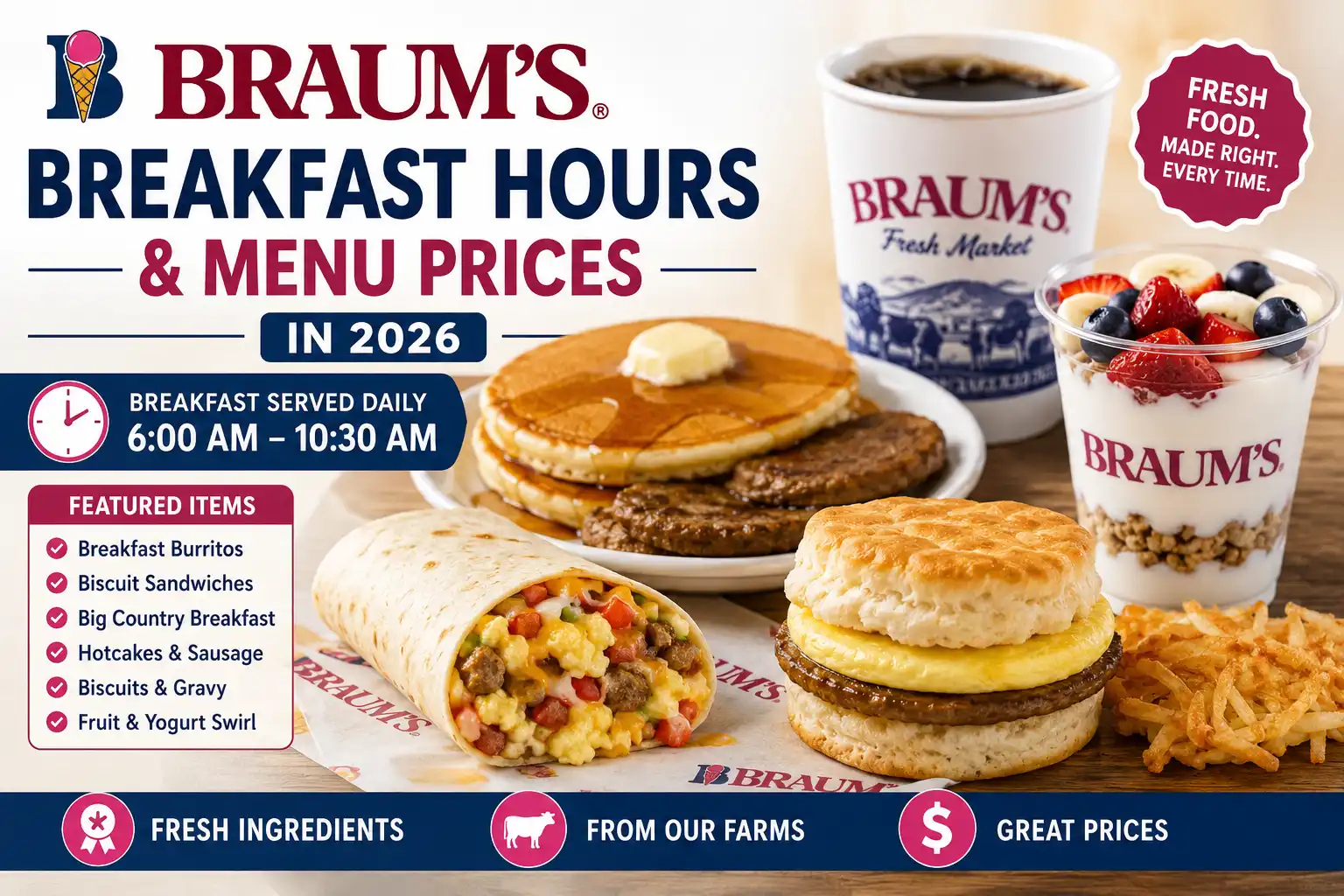 Braums Breakfast Hours