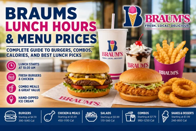 Braums lunch hours