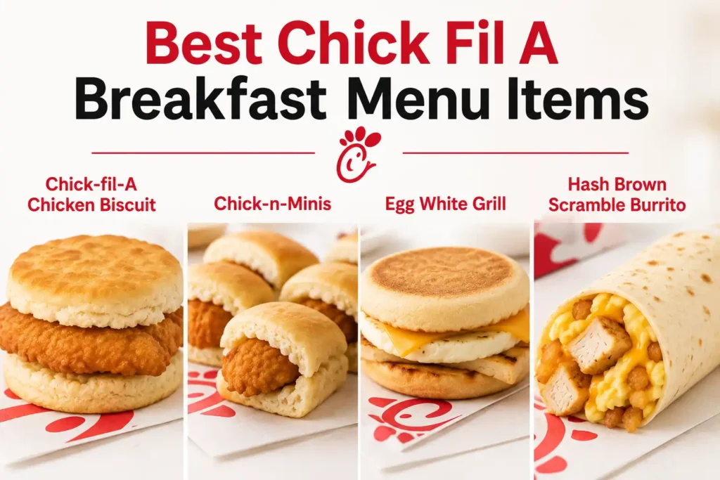Chick Fil A breakfast menu item