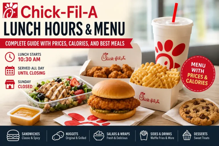 Chick-Fil-A lunch hours