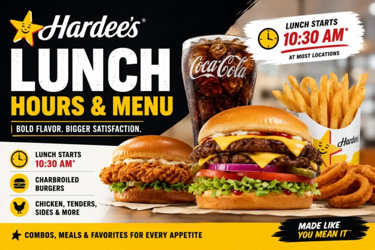 Hardee’s Lunch Hours