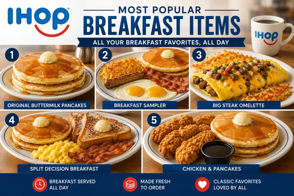 IHOP breakfast menu