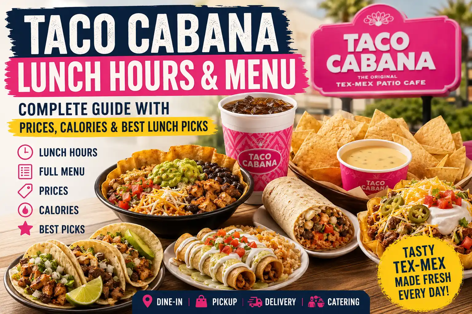 Taco Cabana lunch hours