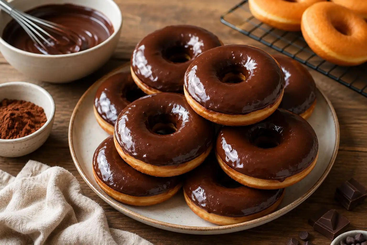 Dunkin Donuts chocolate glaze recipe