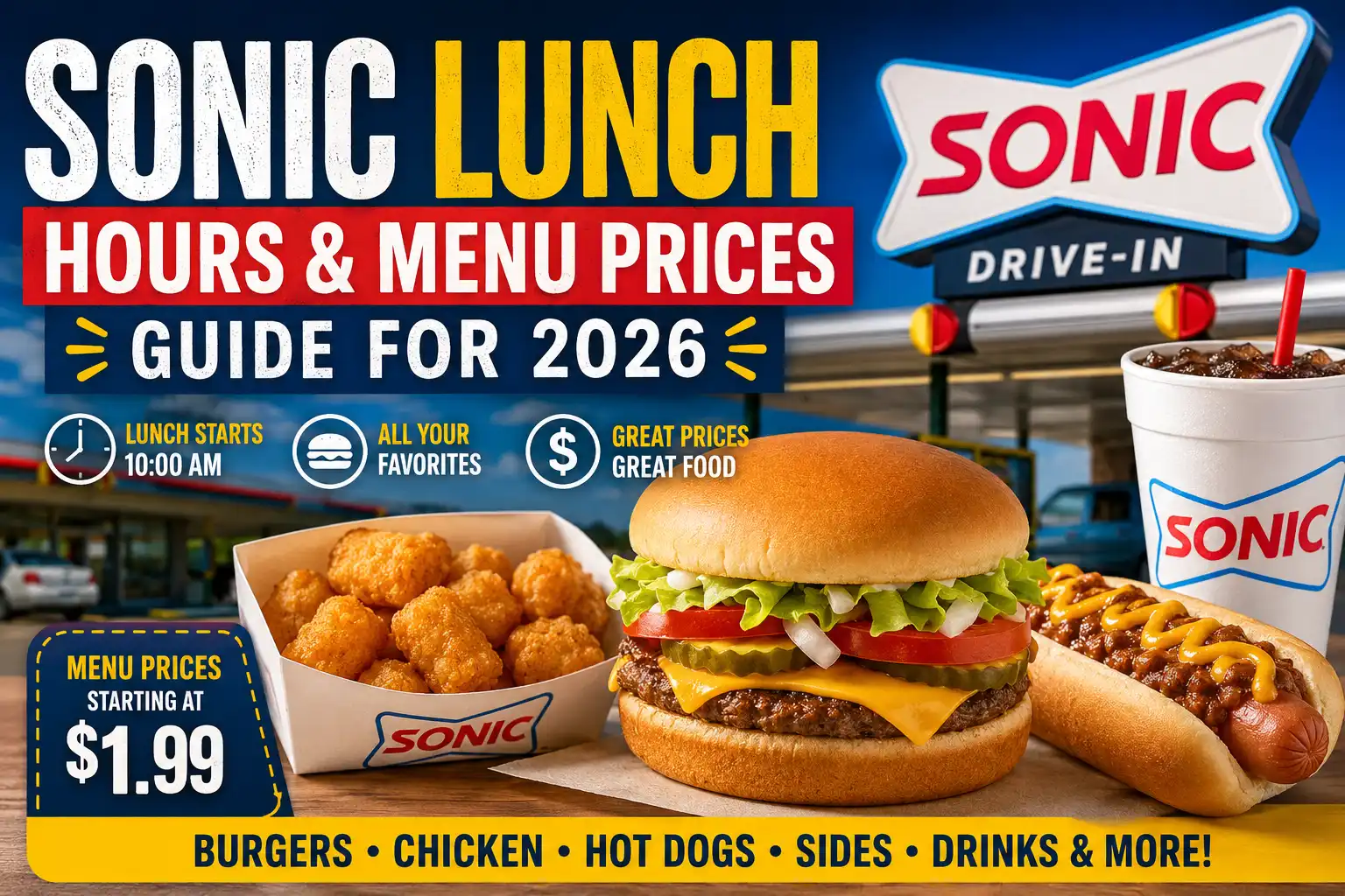 sonic lunch hour