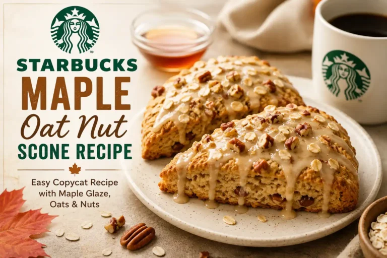 starbucks maple oat nut scone