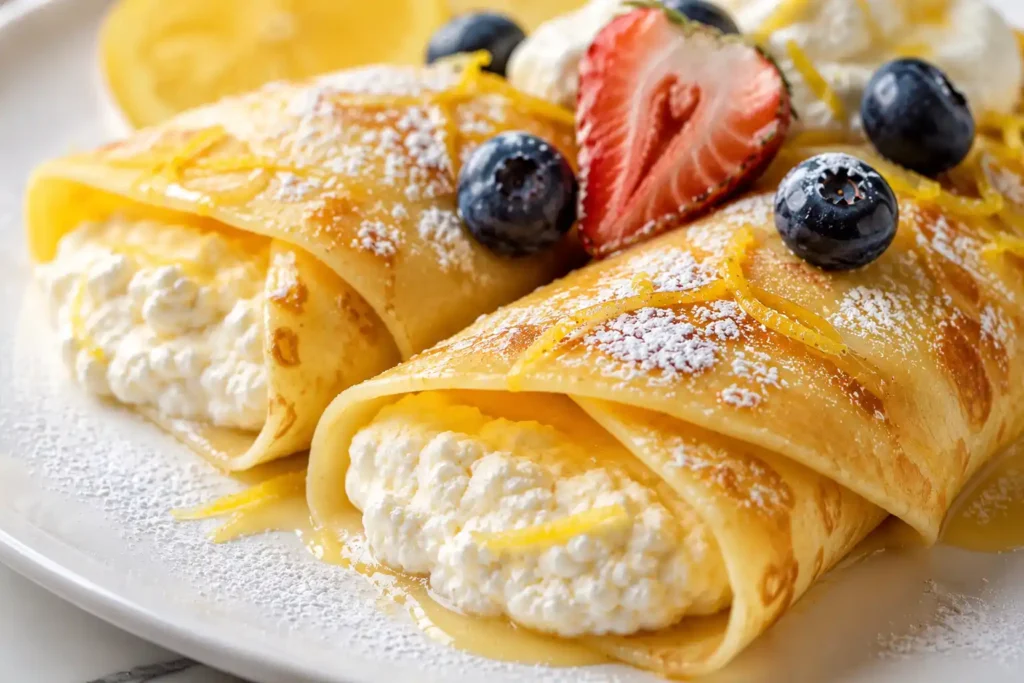 IHOP lemon ricotta crepes recipe