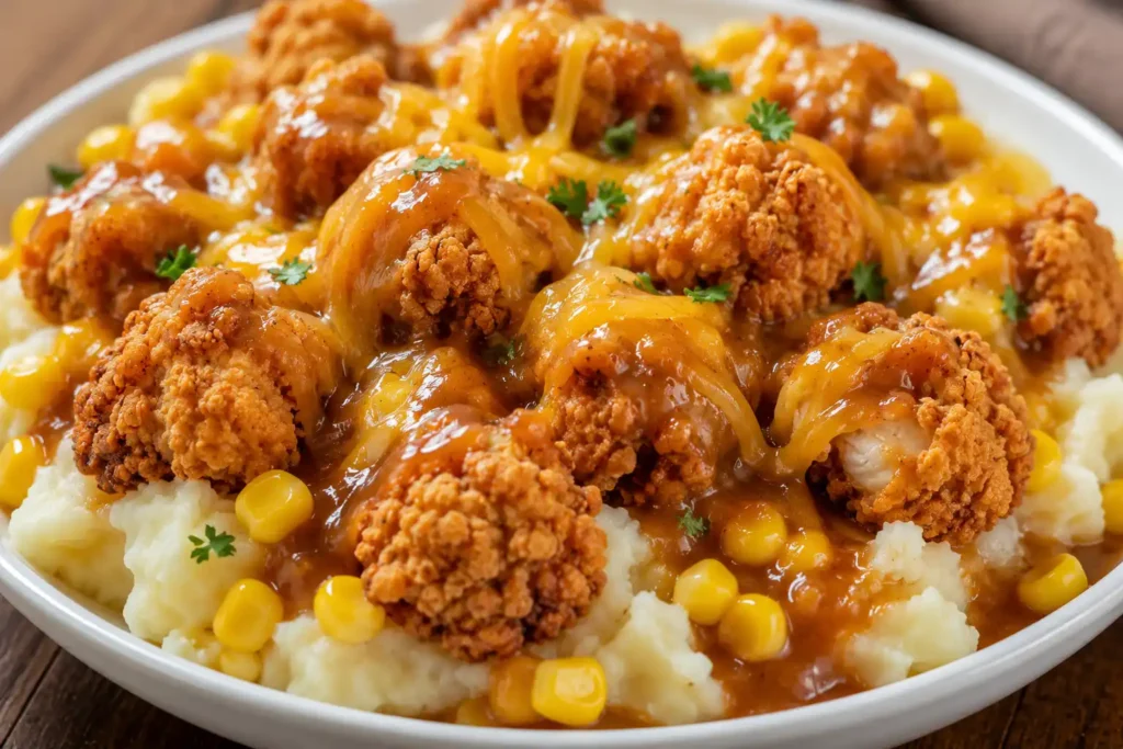 KFC Popcorn Chicken Bowl Recipe