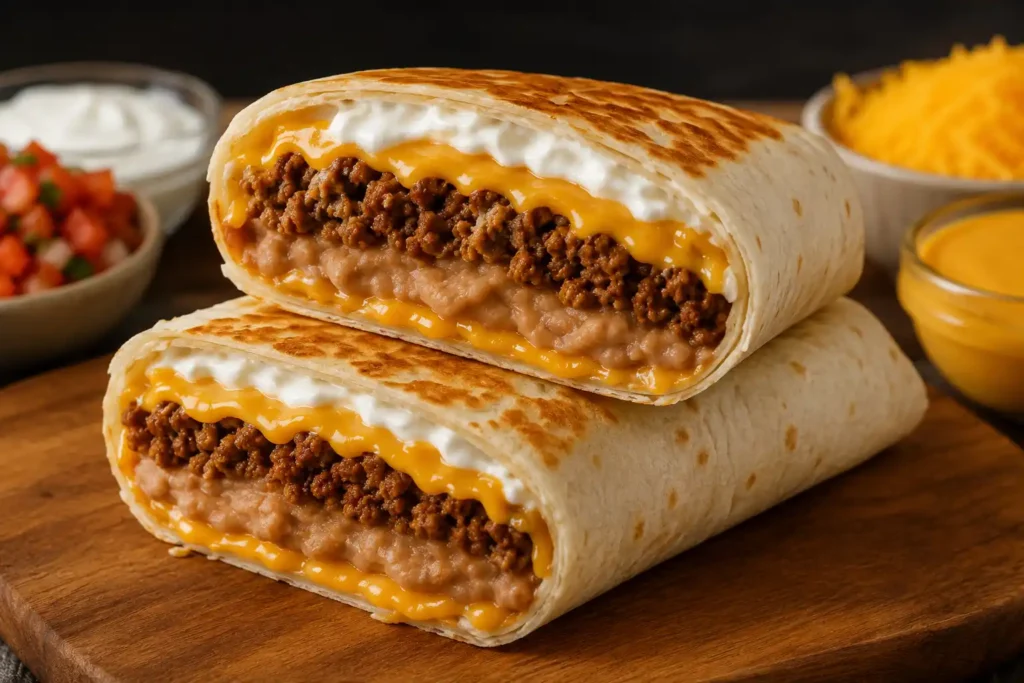 Taco Bell Beefy 5 Layer Burrito recipe