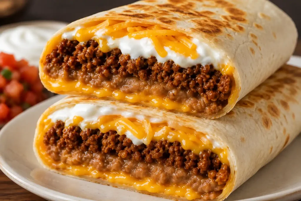 Taco Bell Beefy 5 Layer Burrito recipe