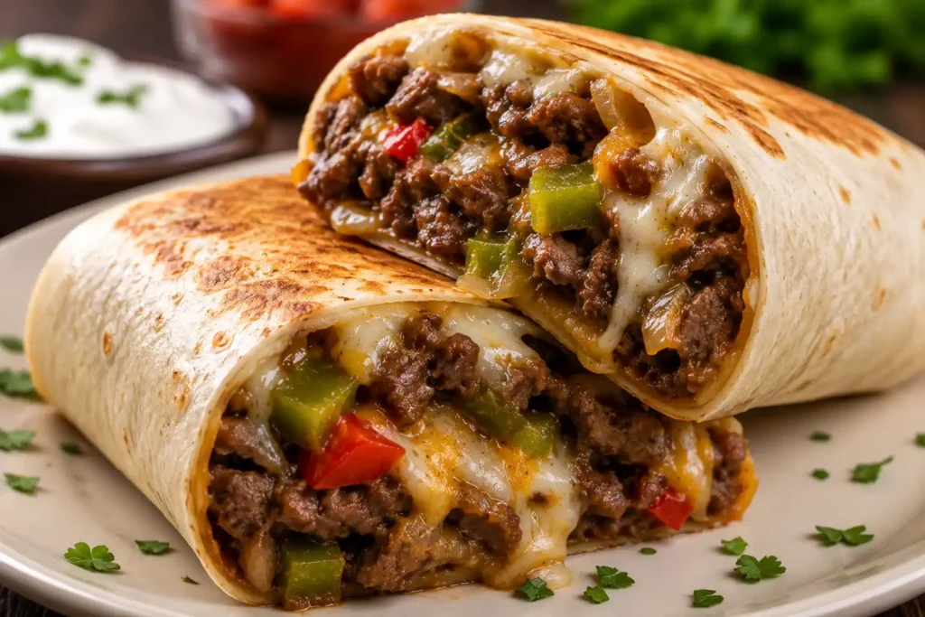 Buc ee's Texas cheesesteak burrito recipe