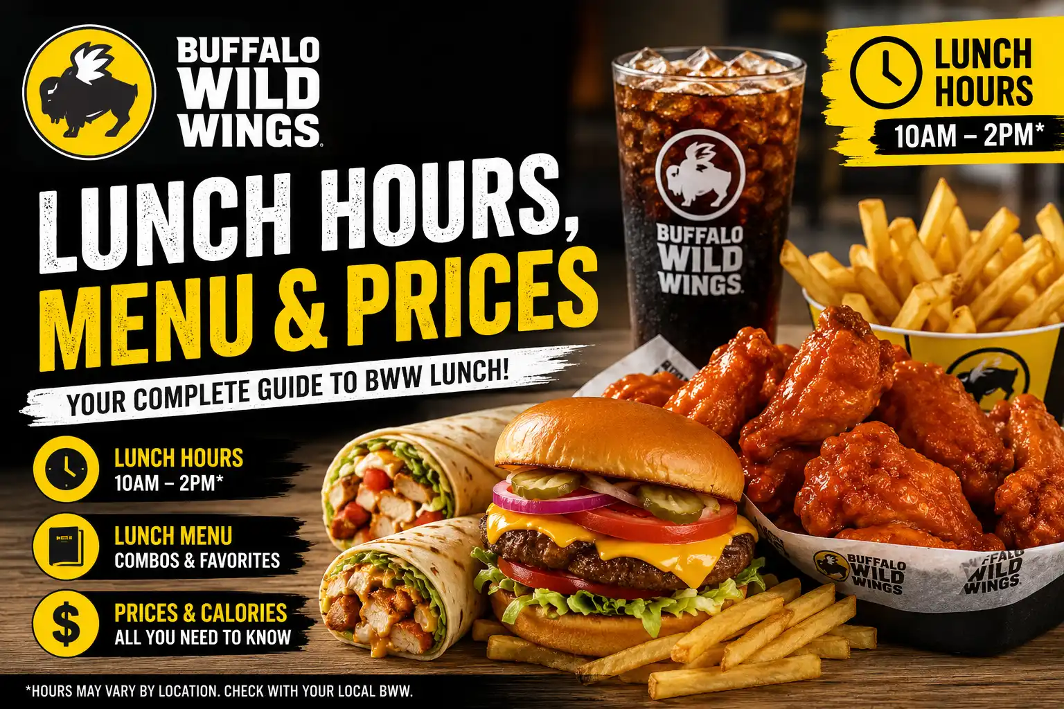 Buffalo Wild Wings lunch hours