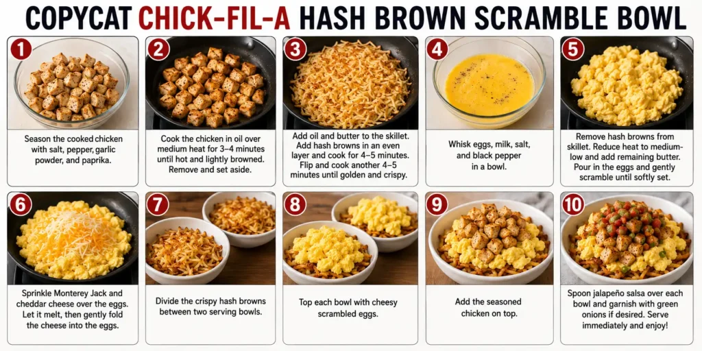 Chick-fil-A Hash Brown Scramble Bowl