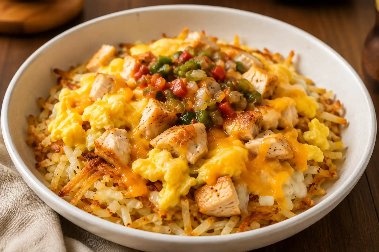 Copycat Chick-fil-A Hash Brown Scramble Bowl
