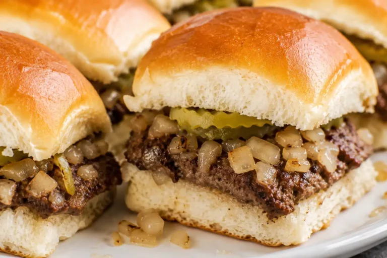 Copycat White Castle Sliders Recipe
