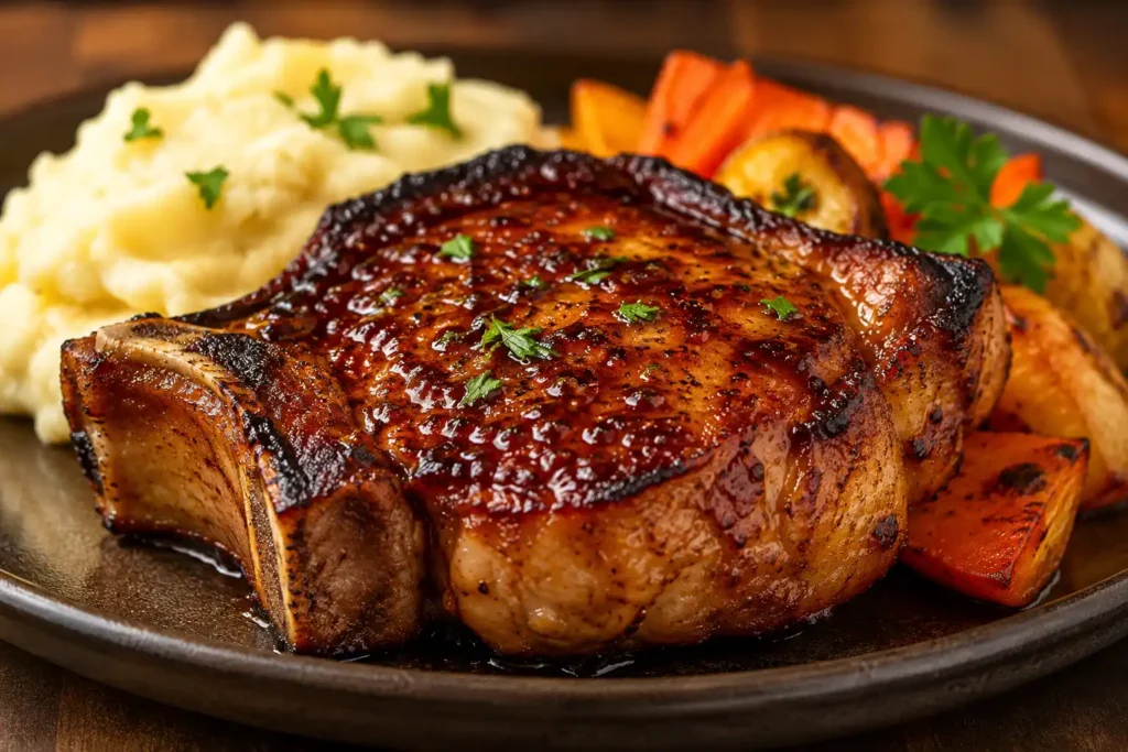 Longhorn Steakhouse Cowboy Pork Chop