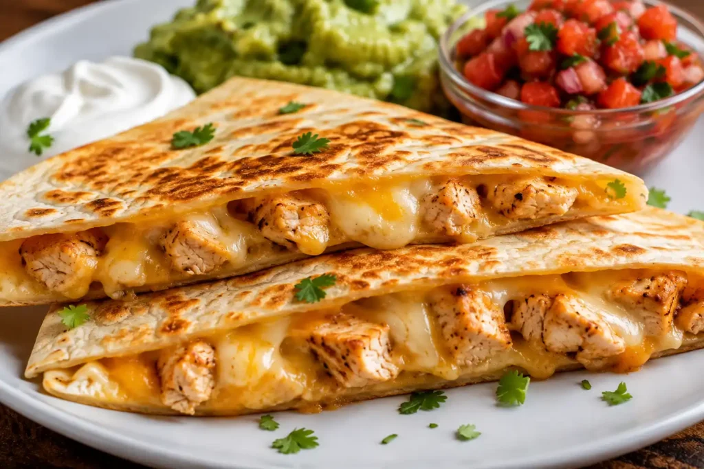Copycat Taco Bell Chicken Quesadilla