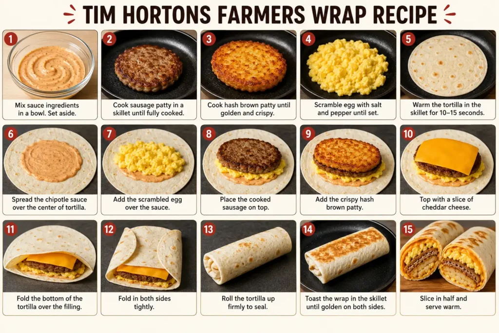 Tim Hortons Breakfast Wrap