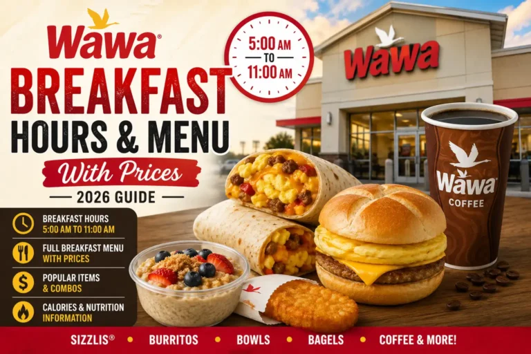 Wawa Breakfast hours