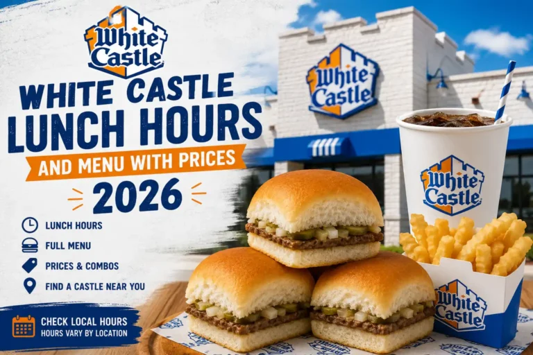 White Castle lunch hours