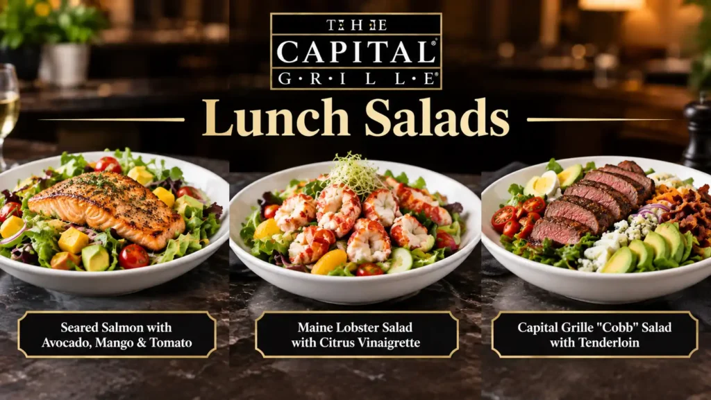 Capital Grille lunch salad