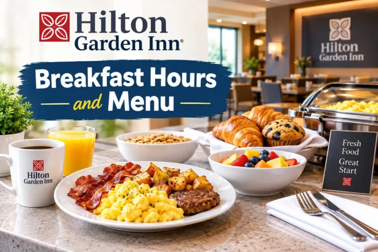 Hilton Garden Inn breakfast hours