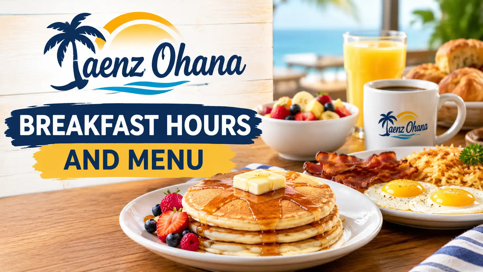 Saenz Ohana Breakfast Hours