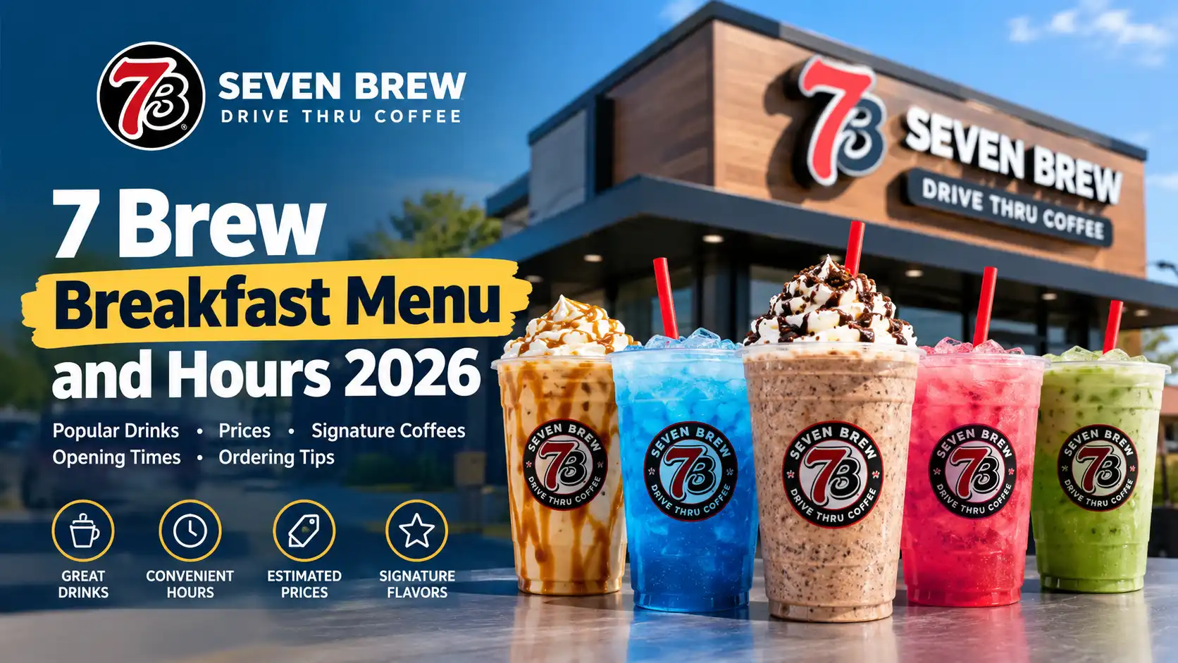 7 Brew breakfast menu