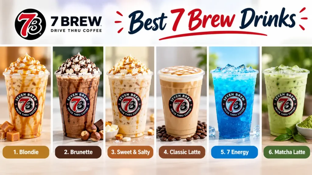 7 Brew breakfast menu