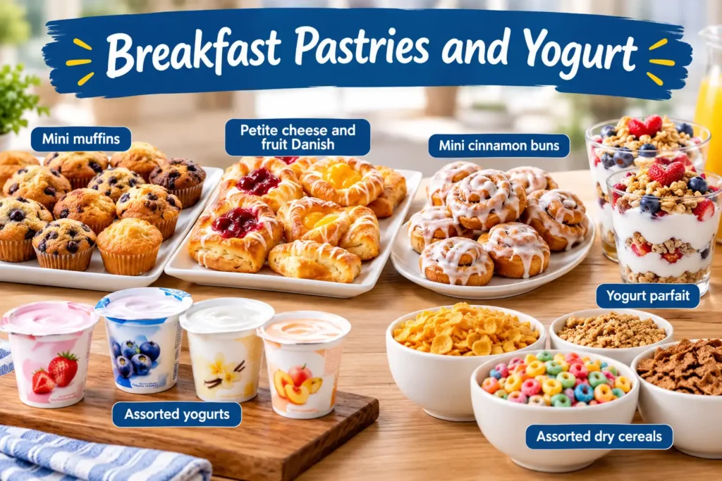 Discovery Cove breakfast menu