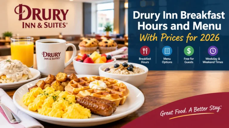 Drury Inn Breakfast Hours