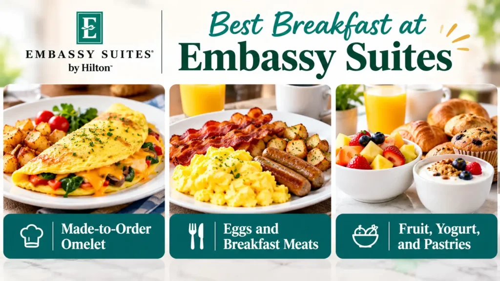 Embassy Suites breakfast menu