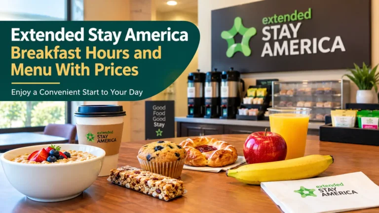 Extended Stay America Breakfast hours