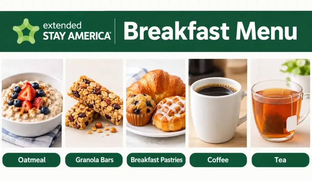 Extended Stay America Breakfast Menu