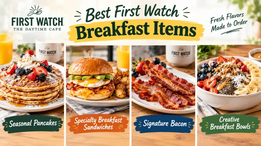 First watch breakfast menu