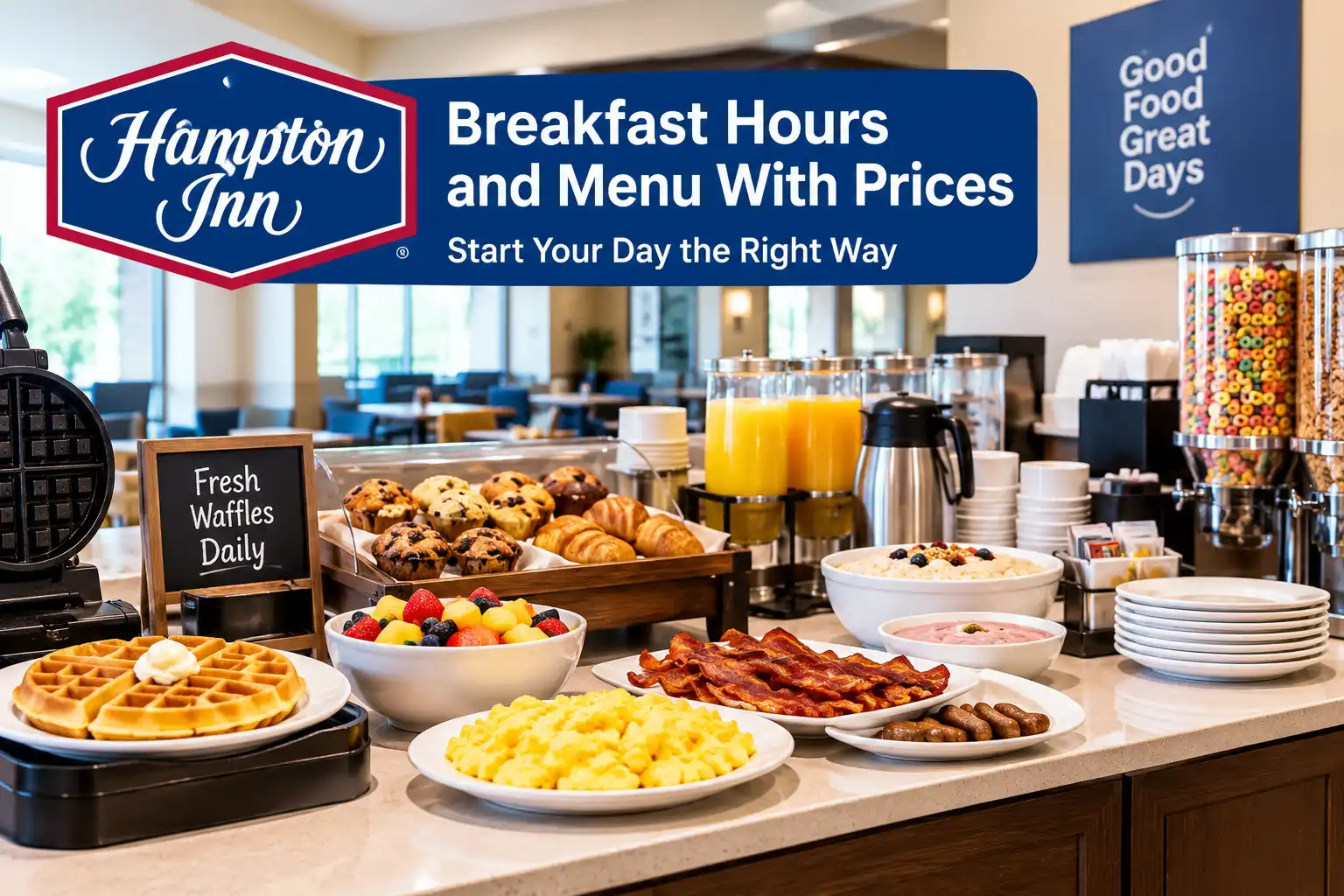 Hampton Inn breakfast hours