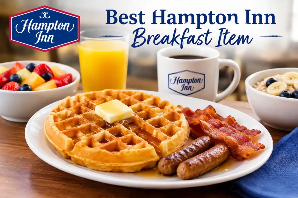 Hampton Inn breakfast hours and menu