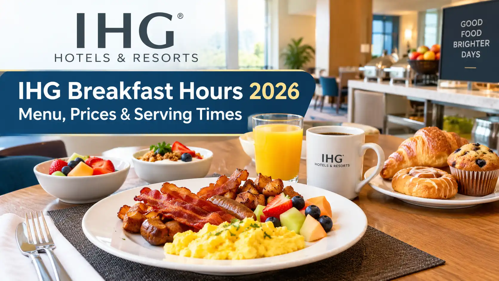 IHG breakfast hours