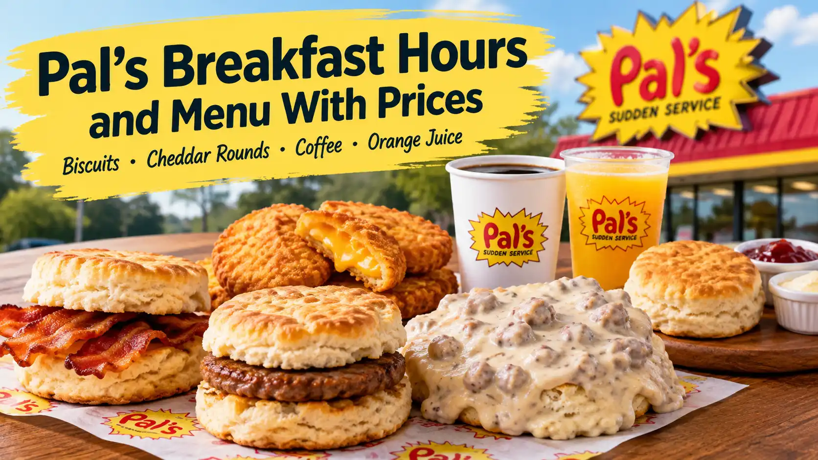 Pal’s Breakfast Hours and menu